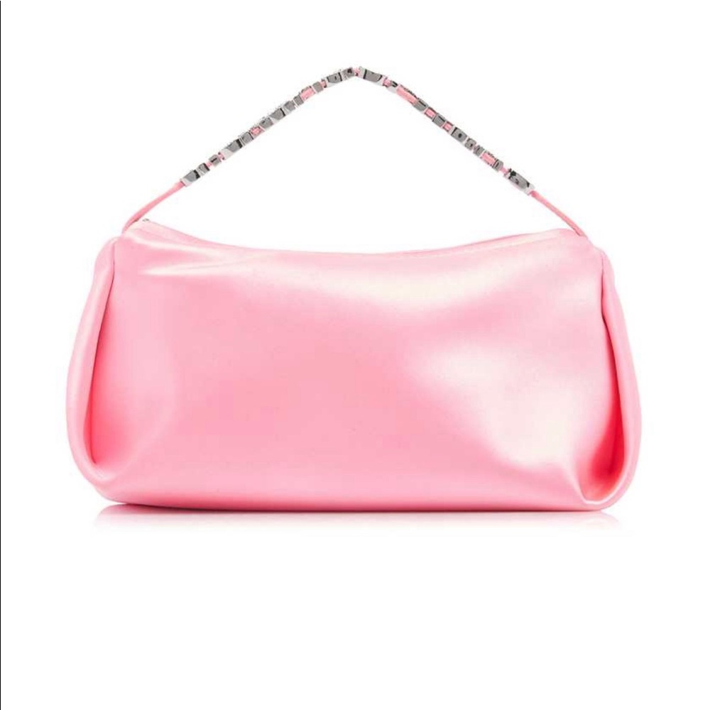 Alexander Wang
Marquess Crystal-Trimmed Satin Micro Bag